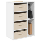 vidaXL Dressoir Wit 60 x 33,5 x 84 cm