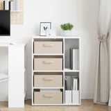 vidaXL Dressoir Wit 60 x 33,5 x 84 cm