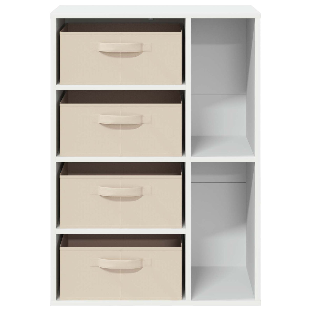 vidaXL Dressoir Wit 60 x 33,5 x 84 cm