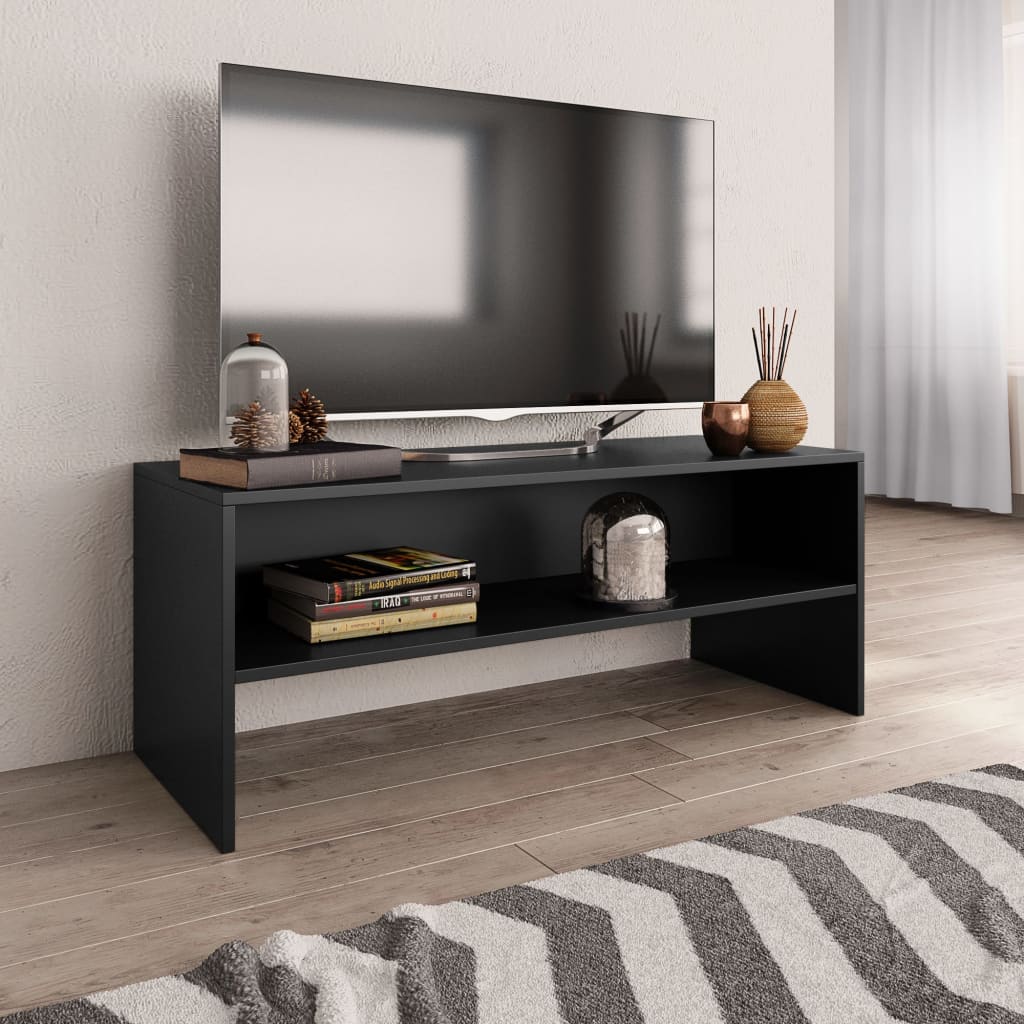 vidaXL Tv-meubel 100x40x40 cm bewerkt hout wit