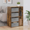 vidaXL Dressoir Wit 60 x 33,5 x 84 cm