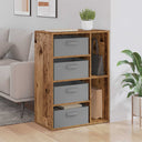 vidaXL Dressoir Wit 60 x 33,5 x 84 cm