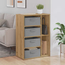 vidaXL Dressoir Wit 60 x 33,5 x 84 cm