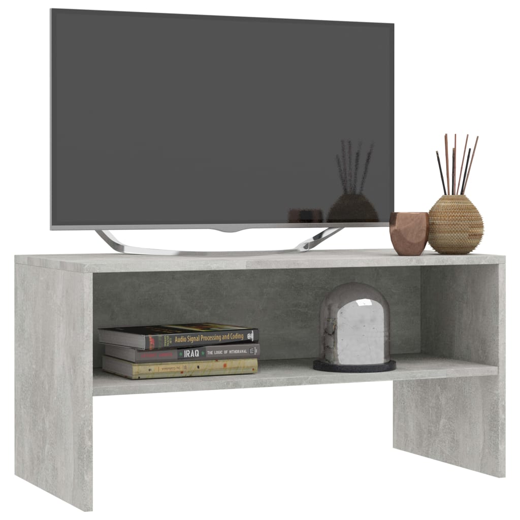vidaXL Tv-meubel 80x40x40 cm bewerkt hout wit