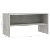 vidaXL Tv-meubel 80x40x40 cm bewerkt hout wit