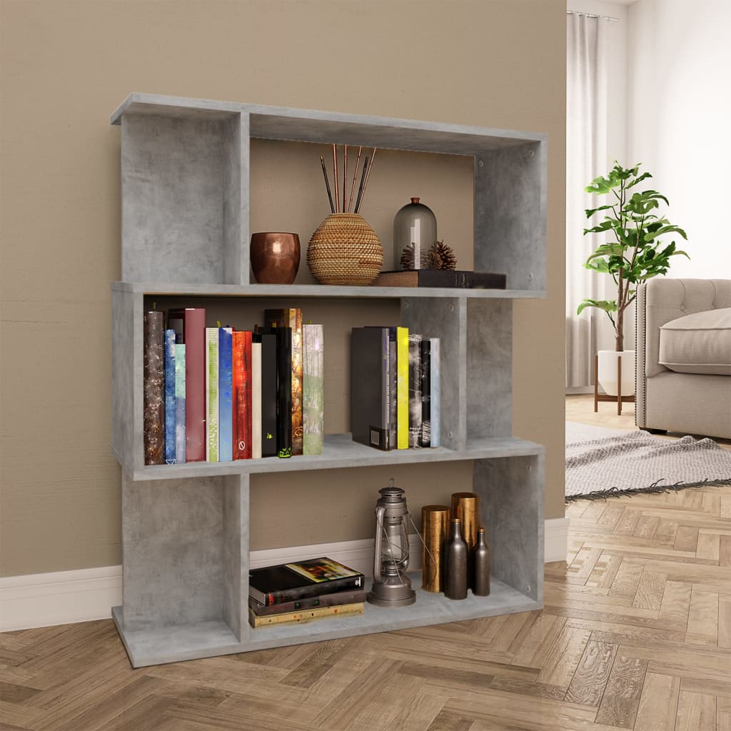 vidaXL Boekenkast/kamerscherm 80x24x96 cm bewerkt hout wit