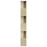 vidaXL Boekenkast / kamerscherm 80x24x192 cm bewerkt hout wit