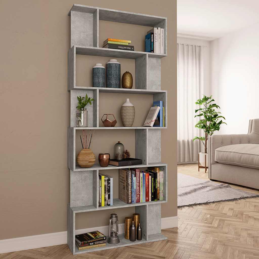 vidaXL Boekenkast / kamerscherm 80x24x192 cm bewerkt hout wit