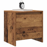 vidaXL Nachtkastje Oudhout 45 x 34 x 44,5 cm Bewerkt hout