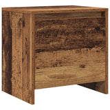 vidaXL Nachtkastje Oudhout 45 x 34 x 44,5 cm Bewerkt hout
