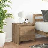 vidaXL Nachtkastje Oudhout 45 x 34 x 44,5 cm Bewerkt hout