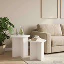 vidaXL Side Table Set with Storage 2 pcs Engineered Wood