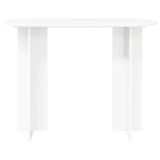 vidaXL Wandtafel met opslag Wit 100 x 39,5 x 75 cm Bewerkt hout