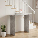 vidaXL Wandtafel met opslag Wit 100 x 39,5 x 75 cm Bewerkt hout