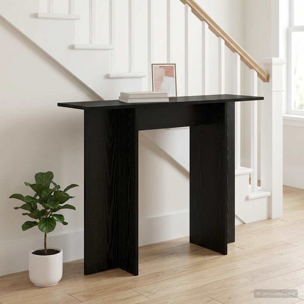 vidaXL Wandtafel Wit 100 x 30 x 75 cm Bewerkt hout
