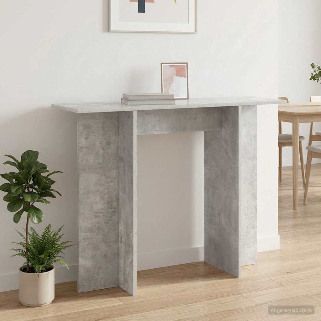 vidaXL Wandtafel Wit 100 x 30 x 75 cm Bewerkt hout