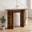 vidaXL Wandtafel Wit 100 x 30 x 75 cm Bewerkt hout