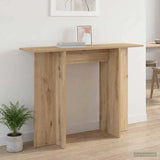 vidaXL Wandtafel Wit 100 x 30 x 75 cm Bewerkt hout