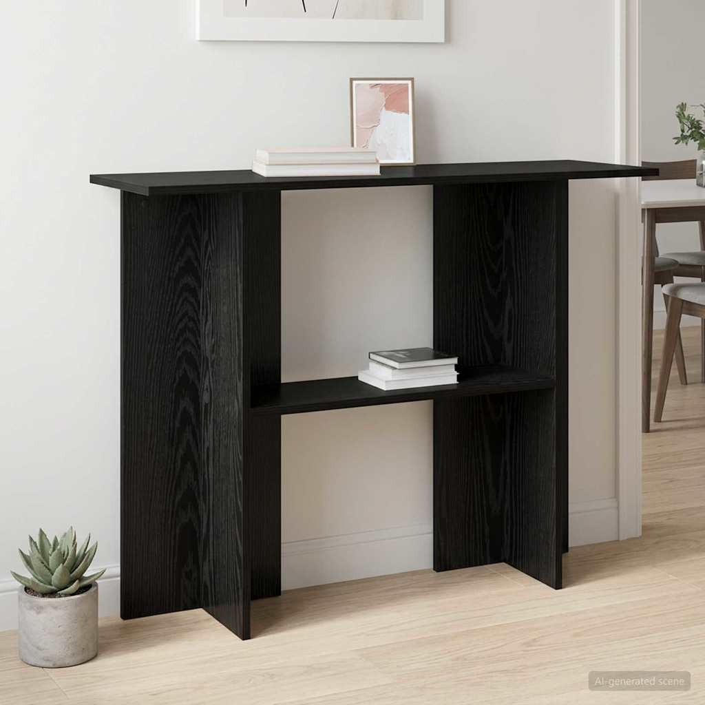 vidaXL Wandtafel Wit 100 x 30 x 75 cm Bewerkt hout