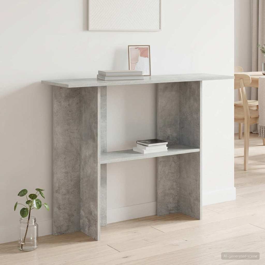 vidaXL Wandtafel Wit 100 x 30 x 75 cm Bewerkt hout