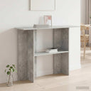 vidaXL Wandtafel Wit 100 x 30 x 75 cm Bewerkt hout