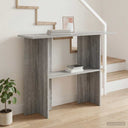 vidaXL Wandtafel Wit 100 x 30 x 75 cm Bewerkt hout