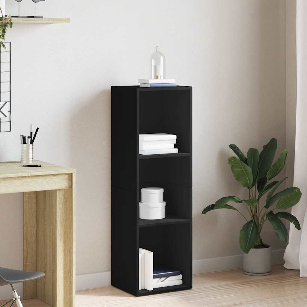 vidaXL Boekenkast/tv-meubel 36x30x114 cm bewerkt hout wit