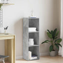 vidaXL Boekenkast/tv-meubel 36x30x114 cm bewerkt hout wit