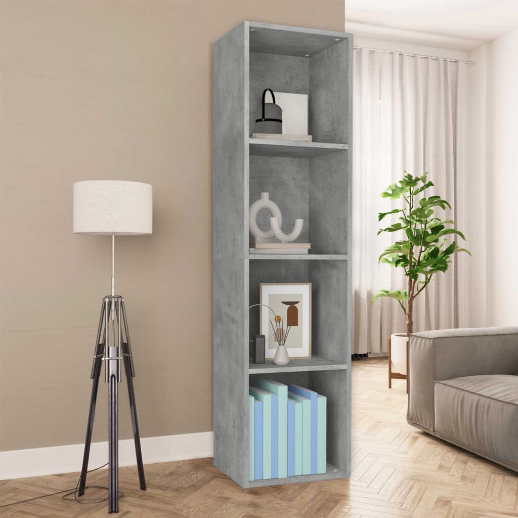 vidaXL Boekenkast/tv-meubel 36x30x114 cm bewerkt hout wit