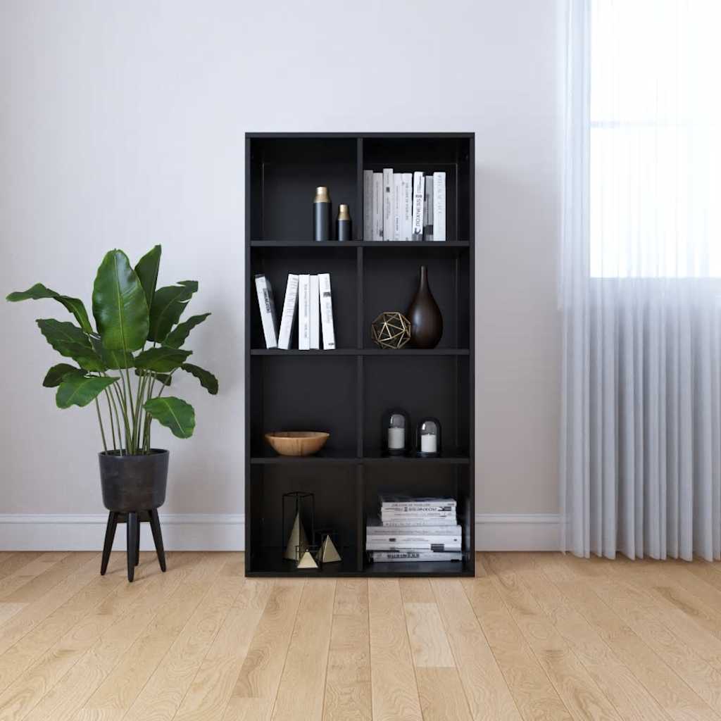 vidaXL Boekenkast/tv-meubel 36x30x114 cm bewerkt hout wit