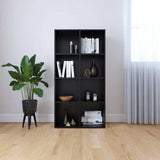 vidaXL Boekenkast/tv-meubel 36x30x114 cm bewerkt hout wit
