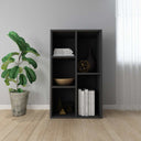 vidaXL Boekenkast/dressoir 50x25x80 cm bewerkt hout wit