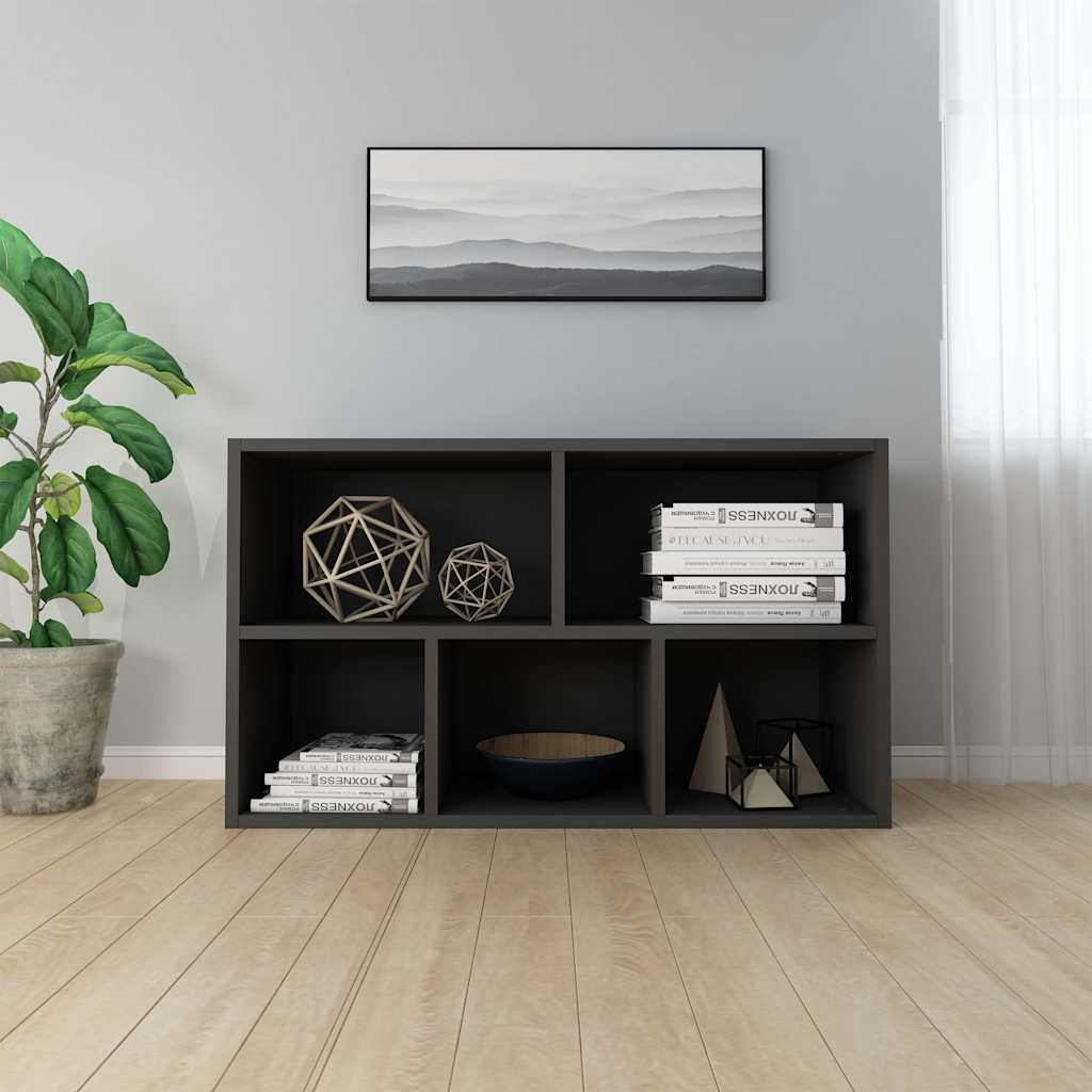 vidaXL Boekenkast/dressoir 50x25x80 cm bewerkt hout wit