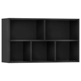 vidaXL Boekenkast/dressoir 50x25x80 cm bewerkt hout wit