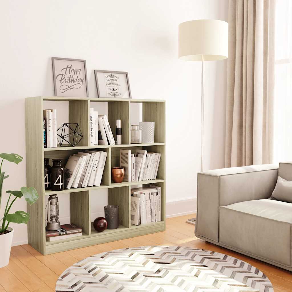 vidaXL Boekenkast 97,5x29,5x100 cm bewerkt hout wit