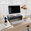 vidaXL Monitorstandaard 42x24x13 cm bewerkt hout wit