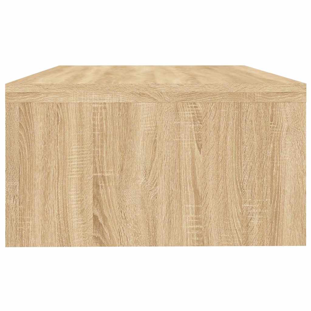 vidaXL Monitorstandaard 42x24x13 cm bewerkt hout wit
