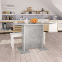 vidaXL Dining Table 110x60x75 cm Engineered Wood White