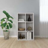 vidaXL Boekenkast/tv-meubel 36x30x114 cm bewerkt hout wit