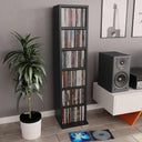 vidaXL Cd-kast 21x20x88 cm bewerkt hout wit