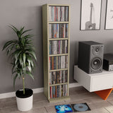 vidaXL Cd-kast 21x20x88 cm bewerkt hout wit