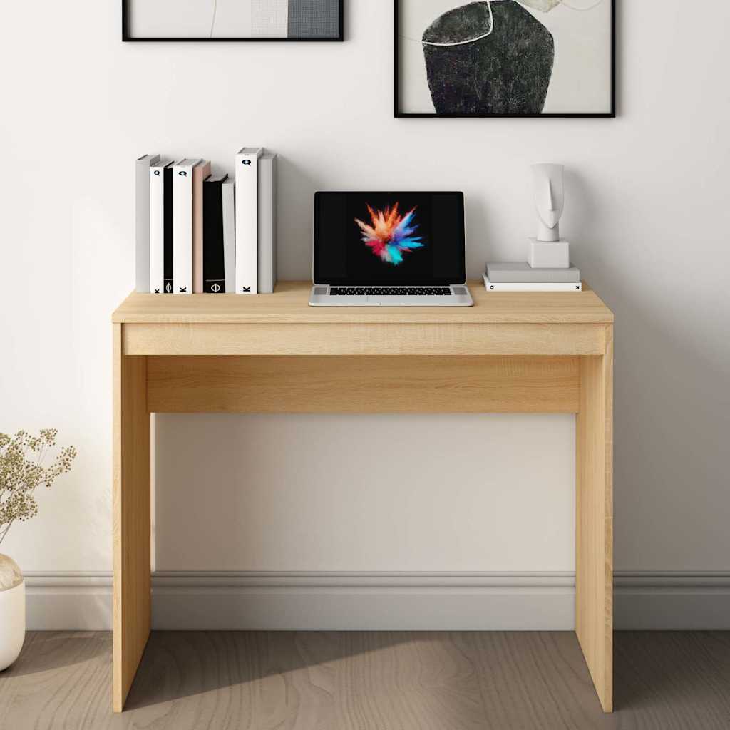 vidaXL Desk 90x40x72 cm engineered wood white