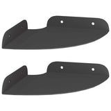 vidaXL Floating Shelf with Storage 2 pcs Black 15 x 15 x 2 cm