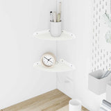 vidaXL Floating Shelf with Storage 2 pcs Black 15 x 15 x 2 cm