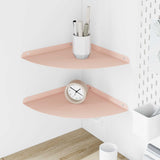 vidaXL Floating Shelf with Storage 2 pcs Black 15 x 15 x 2 cm