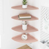 vidaXL Floating Shelf with Storage 2 pcs Black 15 x 15 x 2 cm