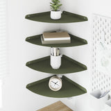 vidaXL Floating Shelf with Storage 2 pcs Black 15 x 15 x 2 cm