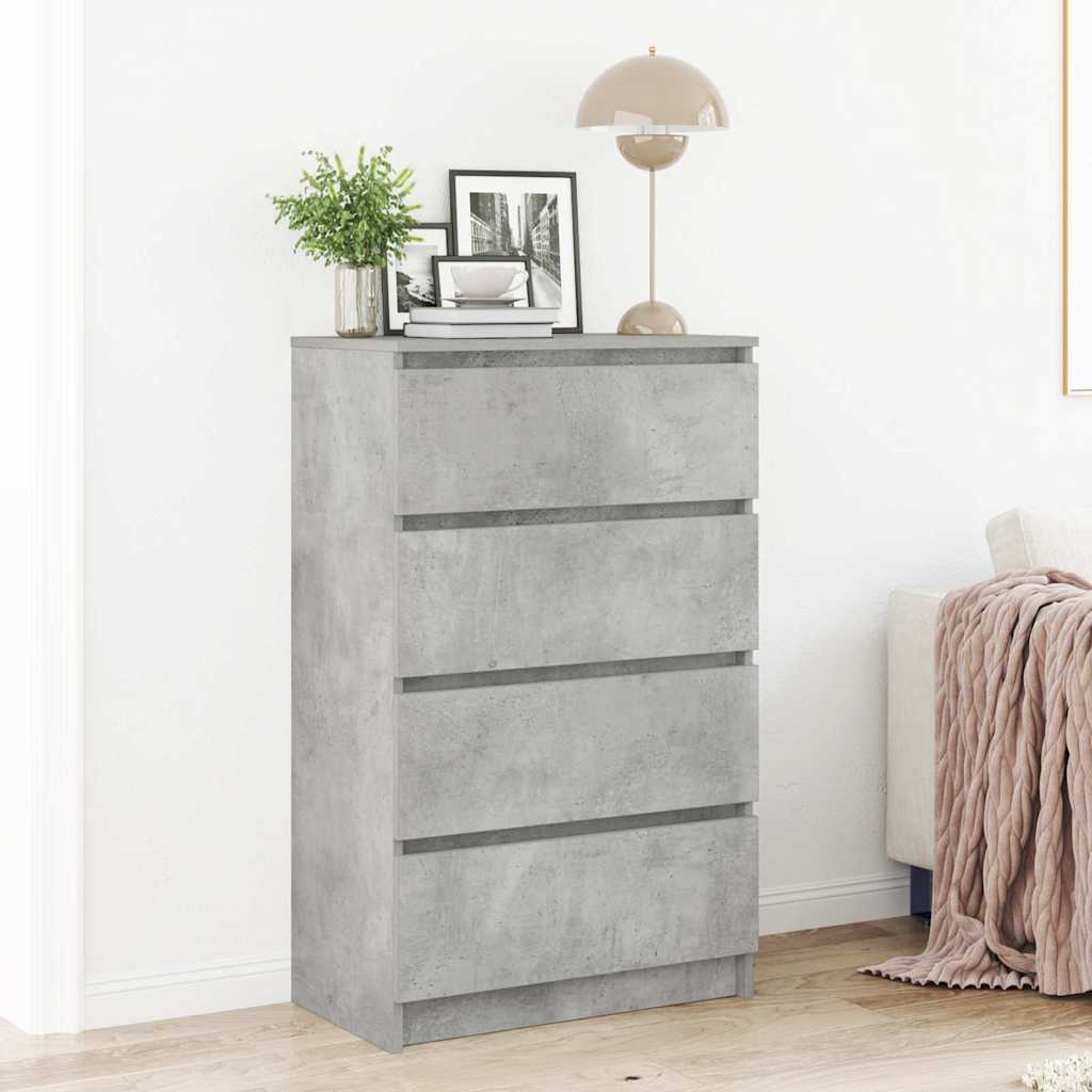 vidaXL Dressoir 60x35x98,5 cm bewerkt hout wit