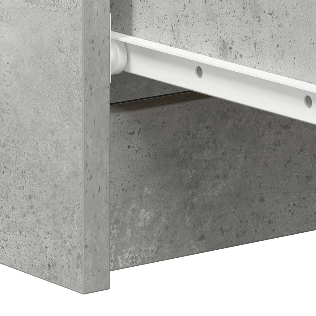 vidaXL Dressoir 60x35x98,5 cm bewerkt hout wit