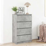 vidaXL Dressoir 60x35x98,5 cm bewerkt hout wit